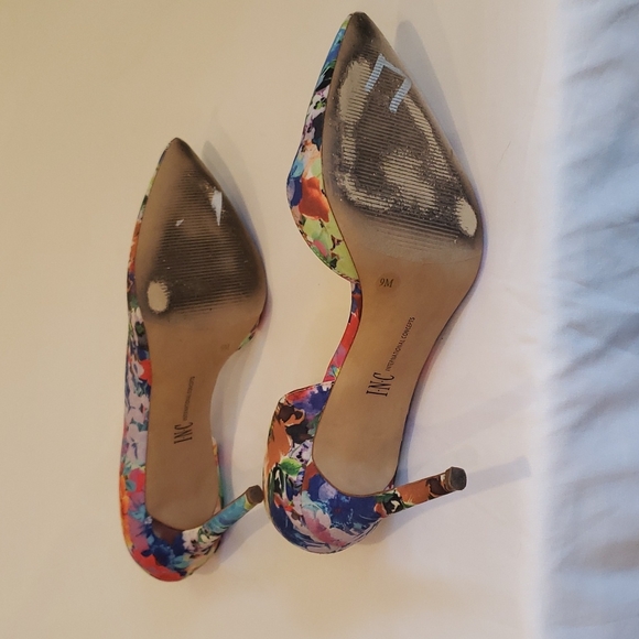 Inc. Floral-Print Pump, Size 9M  BEAUTIFUL 😍 - Picture 8 of 11